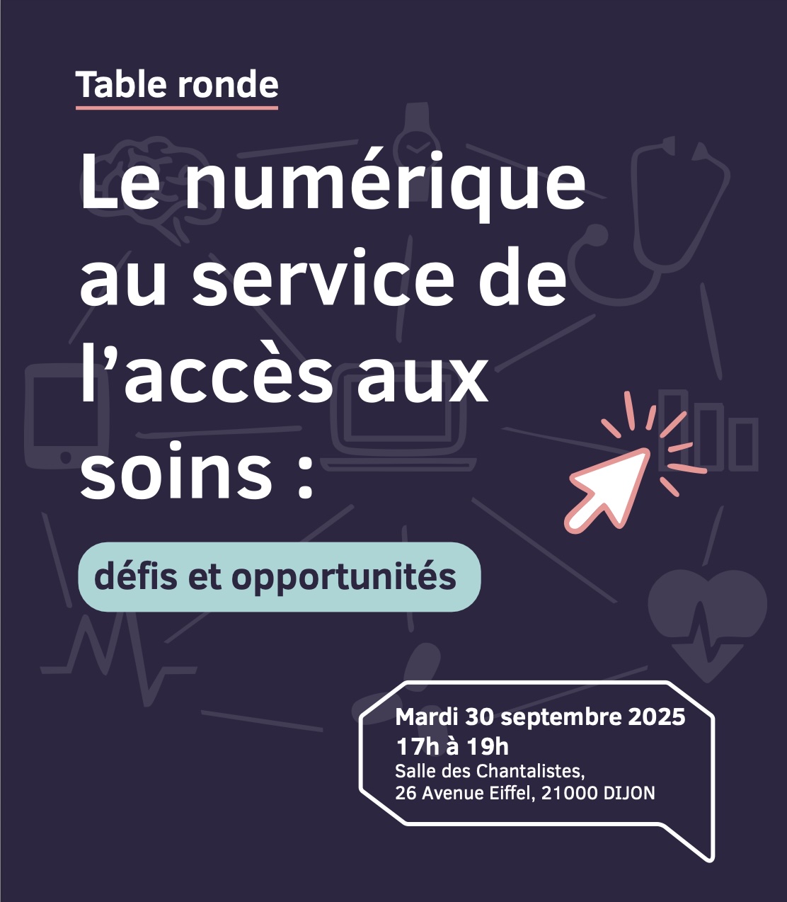 Flyer de l'événement