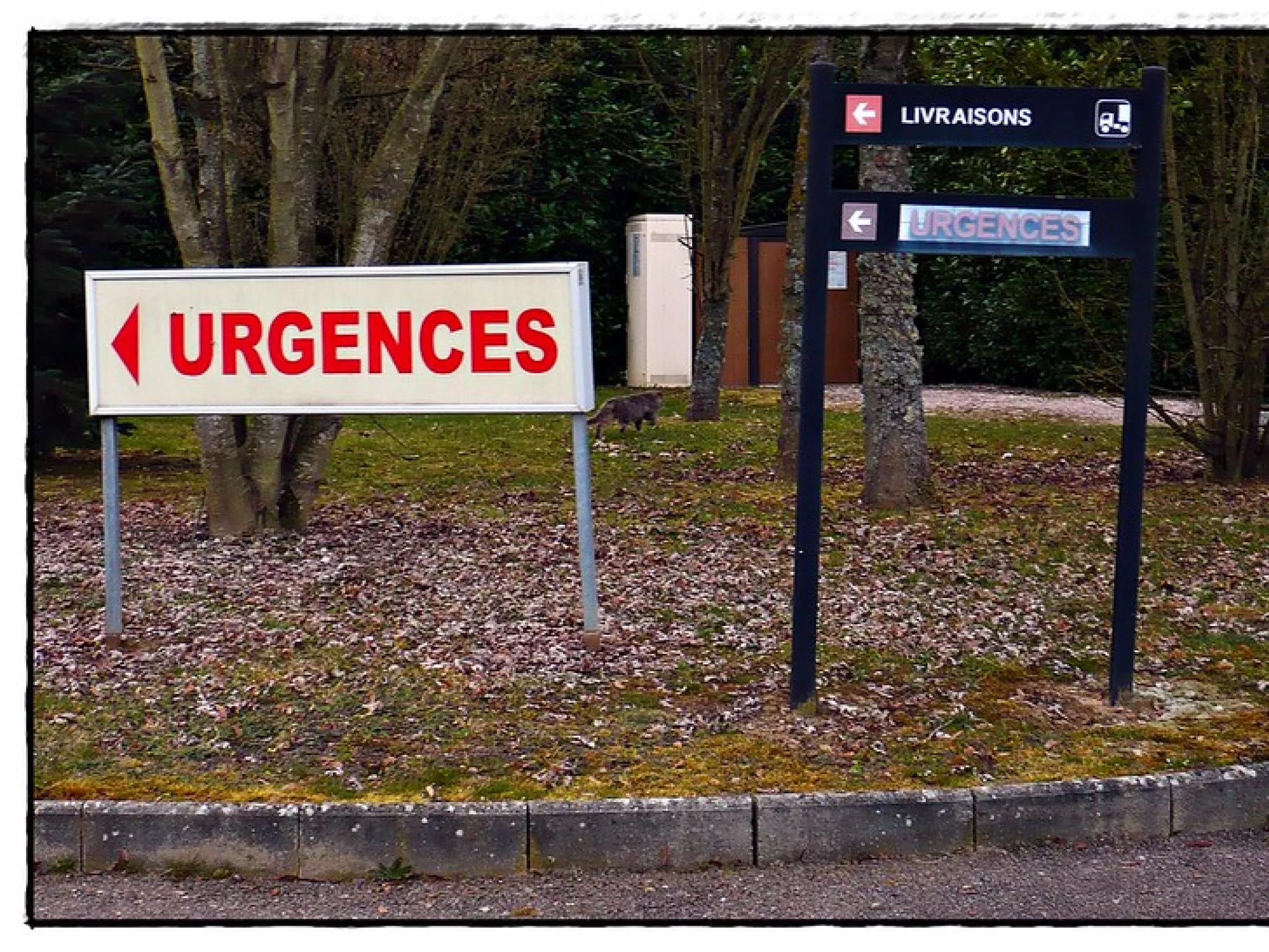 Panneau urgences
