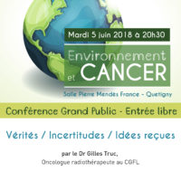 Conférence Environnement & Cancer